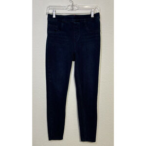 Spanx Jeggings Pull‎ On Skinny Jeans Women's Size Medium Stretch Denim (c)